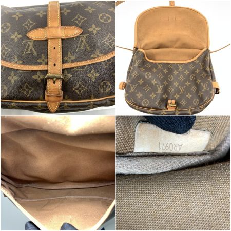  LOUIS VUITTON ルイヴィトン モノグラム ソミュール  ショルダーバッグ M42256 ブラウン 未開封品 ジャンク品