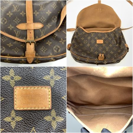  LOUIS VUITTON ルイヴィトン モノグラム ソミュール  ショルダーバッグ M42256 ブラウン 未開封品 ジャンク品