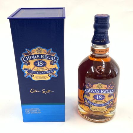 CHIVAS REGAL シーバスリーガル 18年 ブレンデッドスコッチ ウイスキー 750ml 40%　 未開栓