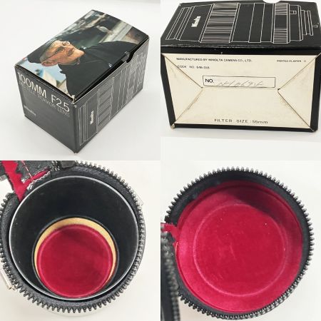  MINOLTA ミノルタ MC TELE ROKKOR-PF 100mm f2.5 レンズ 交換レンズ 100mm f2.5 現状渡し