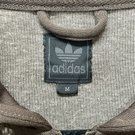  adidas アディダス メンズ  パーカー 万国旗タグ SIZE M 938005 ブラウン×オレンジ