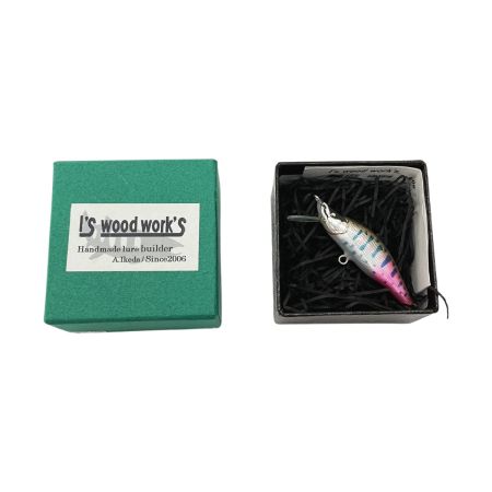  I's wood work's 葉月 ハヅキ ルアー ミノー 45S 未使用品