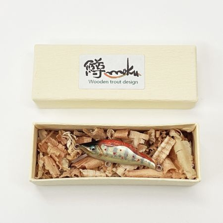  鱒moku マスモク フローズン レッド バック アマゴ ルアー ミノー 45S 未使用品