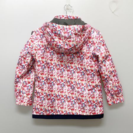  Cosby 花柄 スキーウェア上下セット 140cm  ピンク×ネイビー