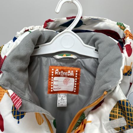 ONYONE オンヨネ スキーウェア上下セット TODDLER SUIT 90cm RES51004 ホワイト×ネイビー