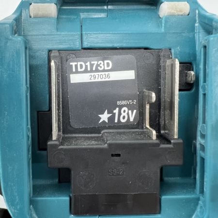  MAKITA マキタ インパクトドライバ 18v 充電池1個  TD173 ブルー