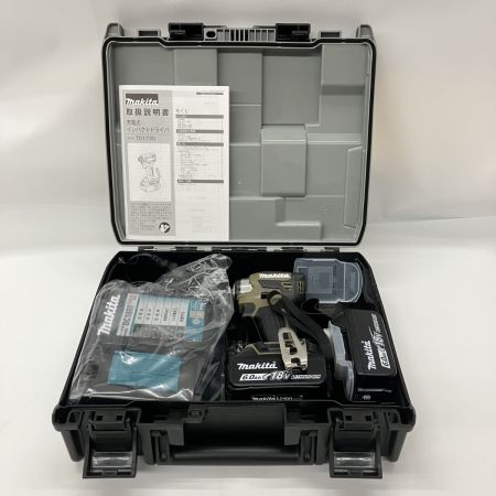  MAKITA マキタ 充電式インパクトドライバ 18v 6.0Ah TD173DRGXO オリーブ 未使用品