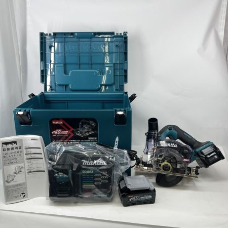  MAKITA マキタ マキタ 125mm充電式防じんマルノコ KS003GRDX グリーン 未使用品 充電器・充電池2個・ケース付