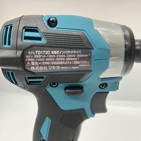  MAKITA マキタ 充電式インパクトドライバ 18v 6.0Ah TD173DRGX