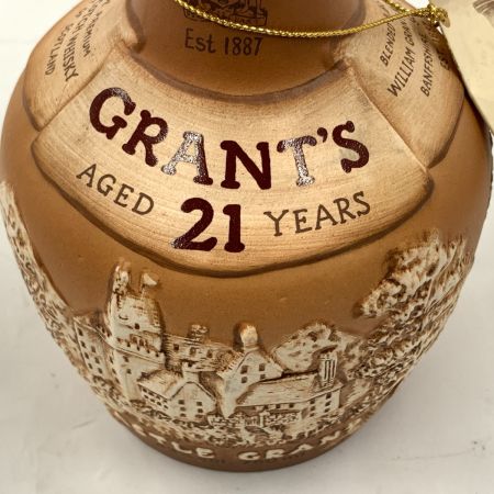  Grant's グランツ 21年 ブレンデッド スコッチ ウィスキー 750ml 43% 未開栓