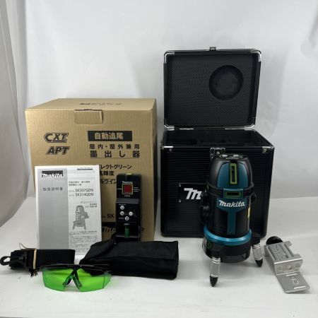  MAKITA マキタ 充電式屋内･屋外兼用追尾墨出し器  SK507GDZN グリーン 未使用品 充電器・充電池1個・ケース付