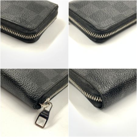  LOUIS VUITTON ルイヴィトン ダミエ グラフィット ジッピー コインパース コインケース M63076 ブラック