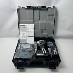 〇〇 MAKITA マキタ インパクトドライバ 18v 充電器・バッテリー×２・ケース付き TD173DRGXO オリーブ Sランク