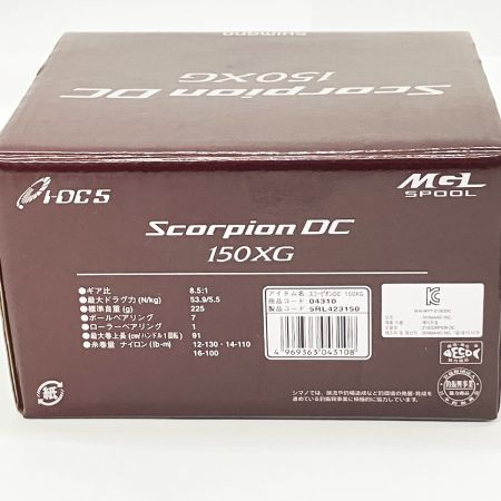  SHIMANO シマノ Scorpion DC 21 スコーピオンDC 150XG 04310 ベイトリール
