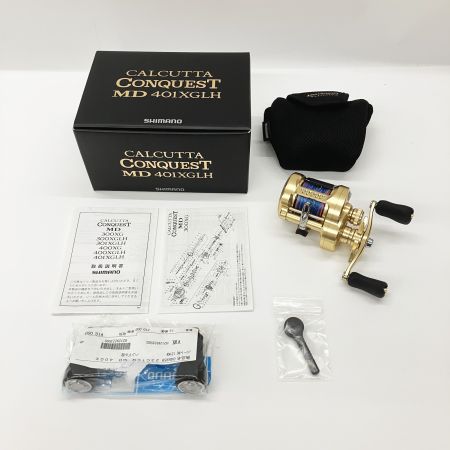  SHIMANO シマノ CALCUTTA CONQUEST 23 カルカッタコンクエストMD 401XGLH LEFT 045973 ベイトリール