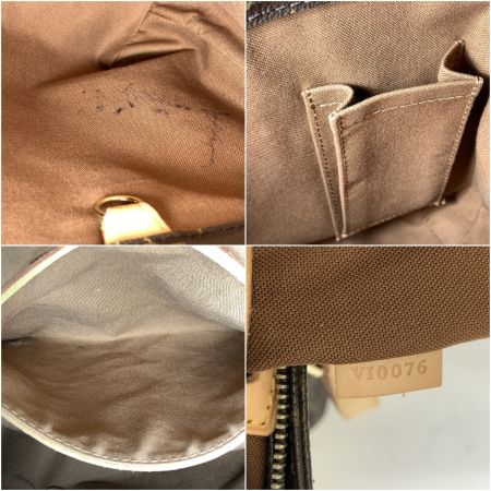  LOUIS VUITTON ルイヴィトン モノグラム カバ ピアノ ショルダーバッグ M51148 ブラウン