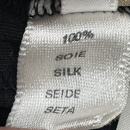  LEONARD レオナール レディース ワンピース シルク 花柄 size40 ブラック