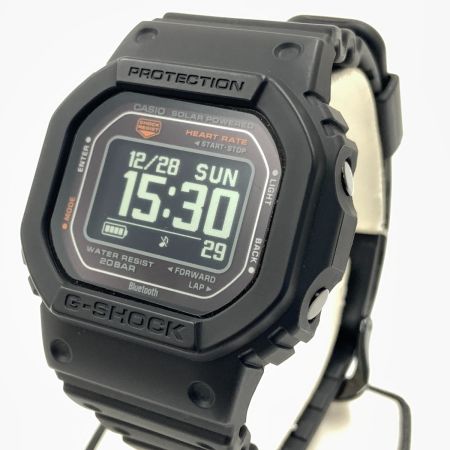  CASIO カシオ G-SHOCK Gショック Gスクワッド メンズ ソーラークォーツ 腕時計 dw-h5600 ブラック x オレンジ
