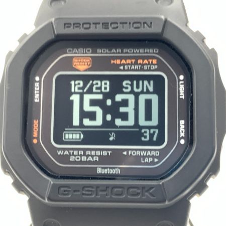  CASIO カシオ G-SHOCK Gショック Gスクワッド メンズ ソーラークォーツ 腕時計 dw-h5600 ブラック x オレンジ