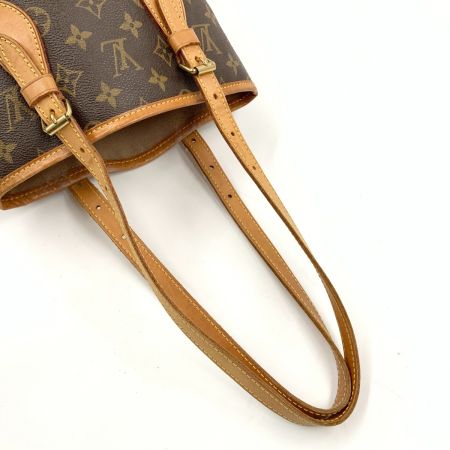  LOUIS VUITTON ルイヴィトン モノグラム バケットPM ショルダーバッグ M42238 ブラウン 現状渡し ジャンク品