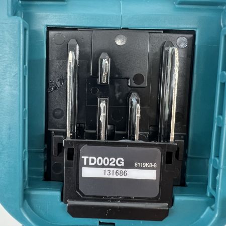  MAKITA マキタ インパクトドライバ ケース付 コードレス式 40v  TD002G 未使用品