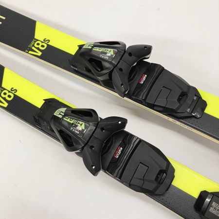  HEAD ヘッド LYT V-SHAPE V8 259-382 19-20モデル スキー板 168cm ブラック x イエロー