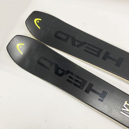  HEAD ヘッド LYT V-SHAPE V8 259-382 19-20モデル スキー板 168cm ブラック x イエロー