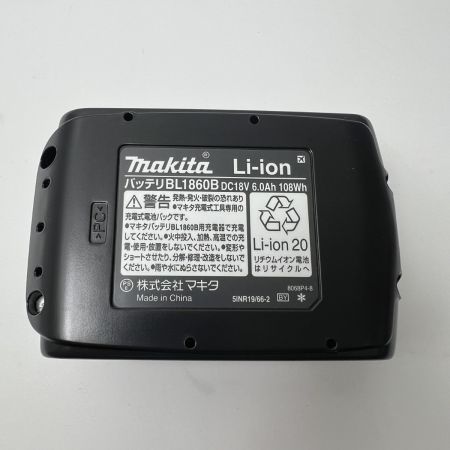  MAKITA マキタ バッテリー 未使用品 18v 6.0Ah BL1860B