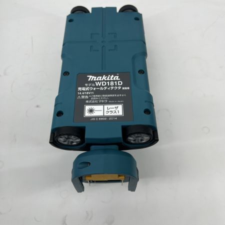  MAKITA マキタ 充電式ウォールディテクタ 18V/14.4V対応 WD181DZK グリーン 本体 ケース付き 未使用品