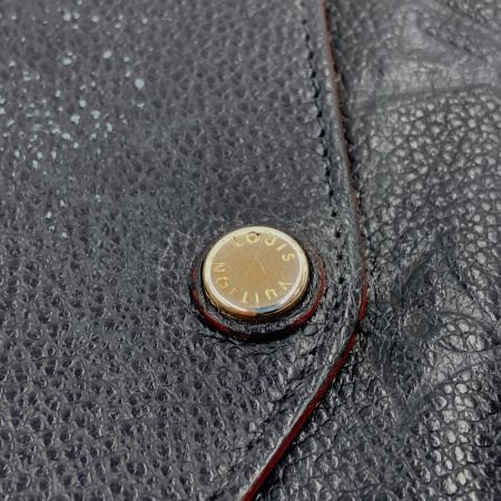  LOUIS VUITTON ルイヴィトン モノグラム アンプラント ポルトフォイユ サラ 二つ折り長財布  M62125 ネイビー