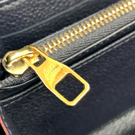  LOUIS VUITTON ルイヴィトン モノグラム アンプラント ポルトフォイユ サラ 二つ折り長財布  M62125 ネイビー