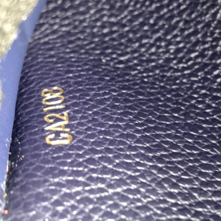  LOUIS VUITTON ルイヴィトン モノグラム アンプラント ポルトフォイユ サラ 二つ折り長財布  M62125 ネイビー
