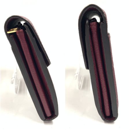  LOUIS VUITTON ルイヴィトン モノグラム アンプラント ポルトフォイユ サラ 二つ折り長財布　 M61183 ワインレッド