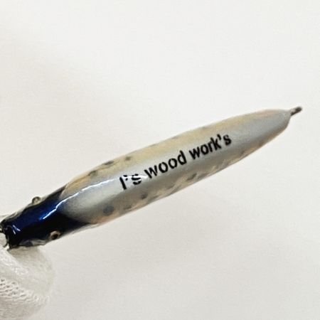  I's wood work's アイズウッドワークス 葉月 ハヅキ ルアー ミノー カエル 45S 未使用品