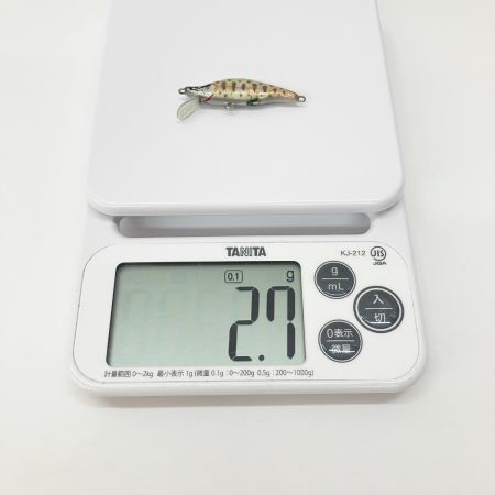  I's wood work's アイズウッドワークス 葉月 ハヅキ ルアー ミノー カエル 45S 未使用品