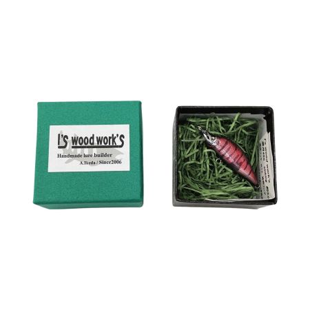  I's wood work's アイズウッドワークス 葉月 ハヅキ ルアー ミノー 45S 未使用品