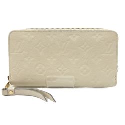 〇〇 LOUIS VUITTON ルイヴィトン モノグラム アンプラント ジッピーウォレット  ラウンドファスナー長財布 M60546 ホワイト Bランク
