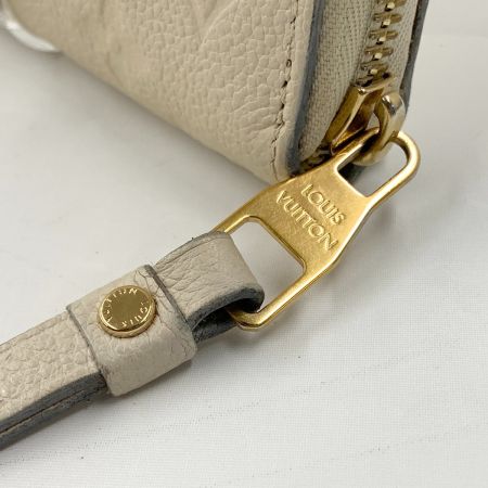  LOUIS VUITTON ルイヴィトン モノグラム アンプラント ジッピーウォレット  ラウンドファスナー長財布 M60546 ホワイト