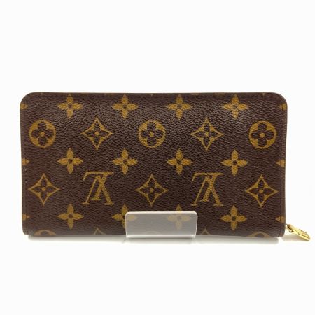  LOUIS VUITTON ルイヴィトン モノグラム ポルトモネ ジップ ラウンドファスナー長財布  M61727 ブラウン