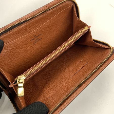  LOUIS VUITTON ルイヴィトン モノグラム ポルトモネ ジップ ラウンドファスナー長財布  M61727 ブラウン
