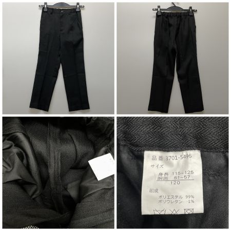  SAMURAI BLUE キッズ フォーマルスーツ 男の子 サッカー日本代表 120cm ブラック