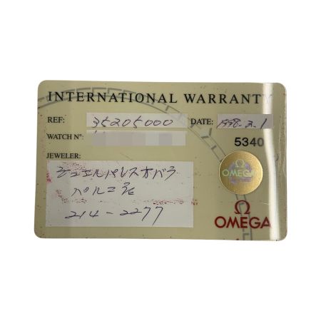 OMEGA オメガ スピードマスター マーク40 コスモス トリプルカレンダー 自動巻き 腕時計 3520.50 シルバー x ブラック OH済み
