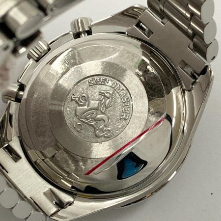  OMEGA オメガ スピードマスター マーク40 コスモス トリプルカレンダー 自動巻き 腕時計 3520.50 シルバー x ブラック OH済み