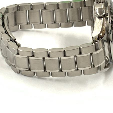  OMEGA オメガ スピードマスター マーク40 コスモス トリプルカレンダー 自動巻き 腕時計 3520.50 シルバー x ブラック OH済み