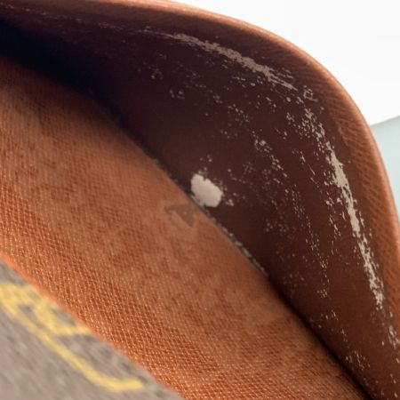  LOUIS VUITTON ルイヴィトン モノグラム ポルト モネ ビエ トレゾール 二つ折り財布 M61730 ブラウン