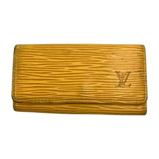 ルイヴィトン ミュルティクレ4 エピ イエロー M63829 LOUIS VUITTON ルイヴィトン エピ ミュルティクレ 4 4連 キーケース