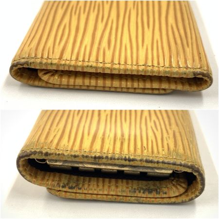 LOUIS VUITTON ルイヴィトン エピ ミュルティクレ 4 4連 キーケース M63829 イエロー 現状渡し ジャンク品