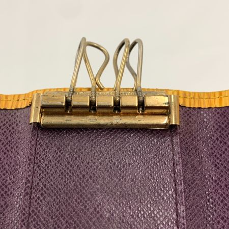  LOUIS VUITTON ルイヴィトン エピ ミュルティクレ 4 4連 キーケース M63829 イエロー 現状渡し ジャンク品