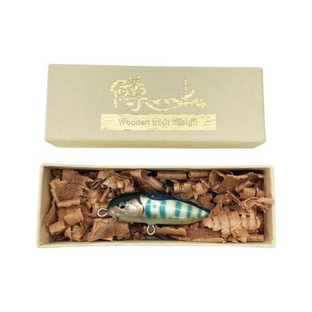  鱒moku Frozen Deep Blue フローズンディープブルー ヤマメ ルアー ミノー  豆moku 43S 未使用品