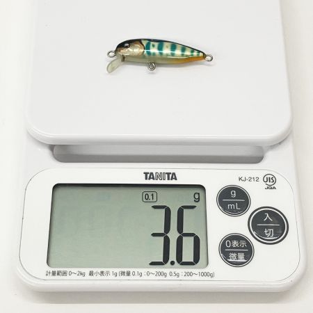  鱒moku Frozen Deep Blue フローズンディープブルー ヤマメ ルアー ミノー  豆moku 43S 未使用品